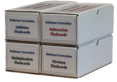 Robinson Curriculum Math Flashcards